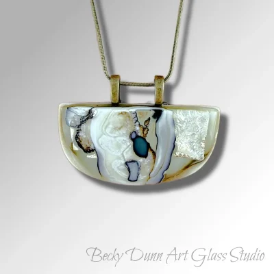 Half Moon reactive silver double bail front